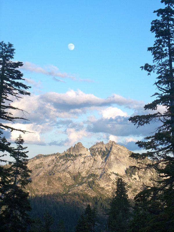 Moon over Bear Ridge